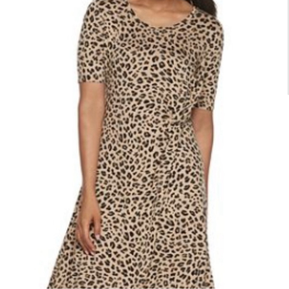 Croft and Barrow Leopard Dress